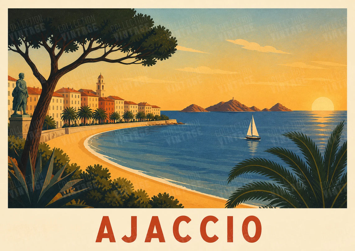 affiche ajaccio été