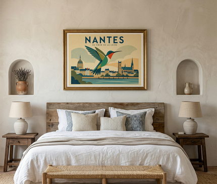 affiche colibri nantes
