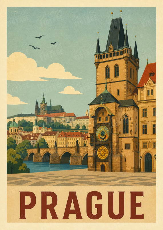 affiche place de la vieille ville prague