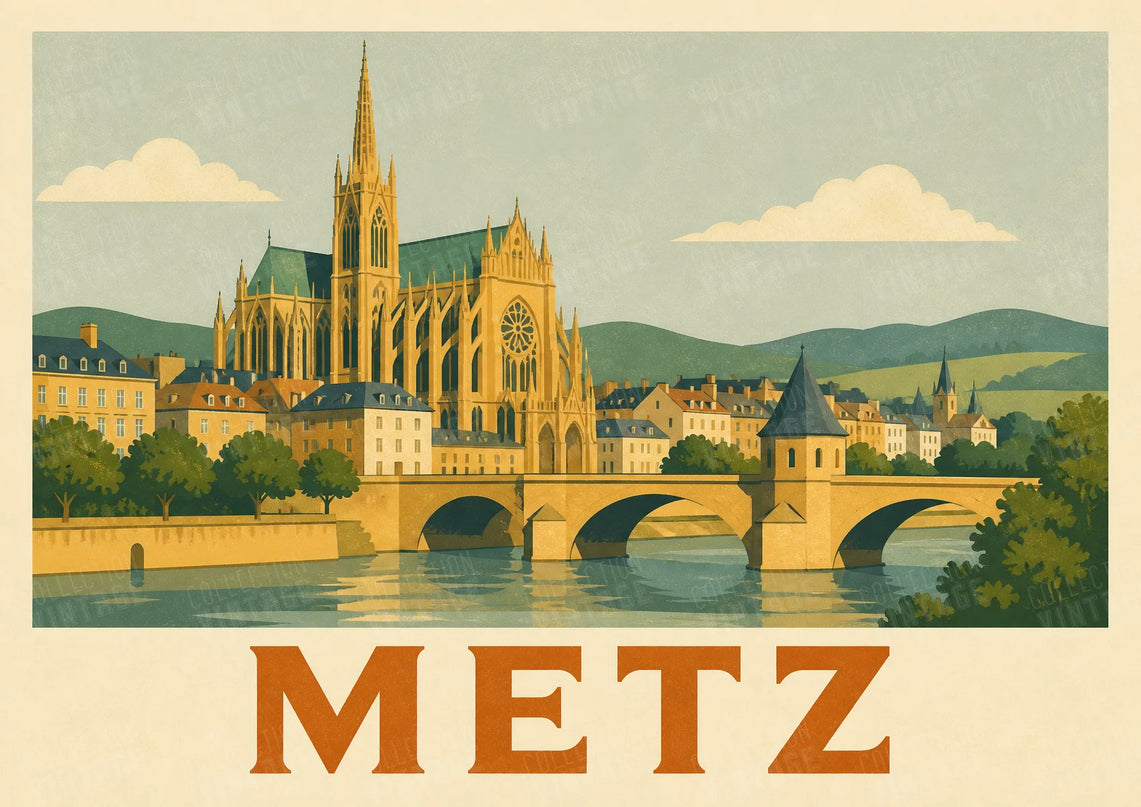 affiche metz collection murale