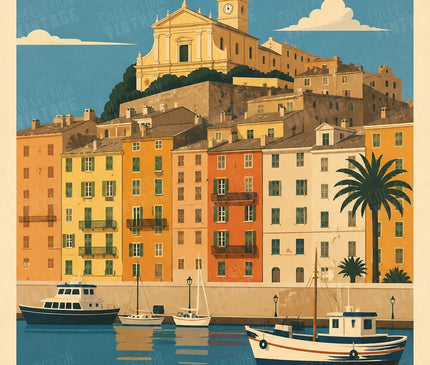 affiche bastia style galerie d art