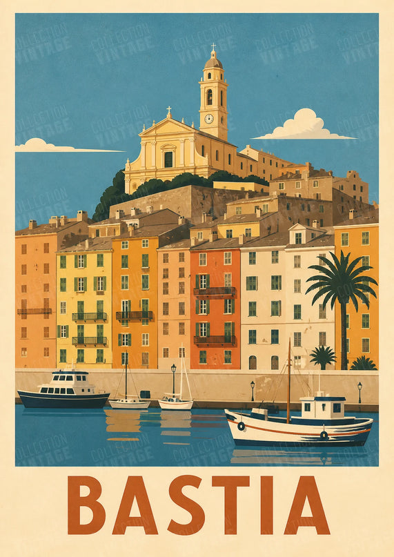 affiche bastia style galerie d art