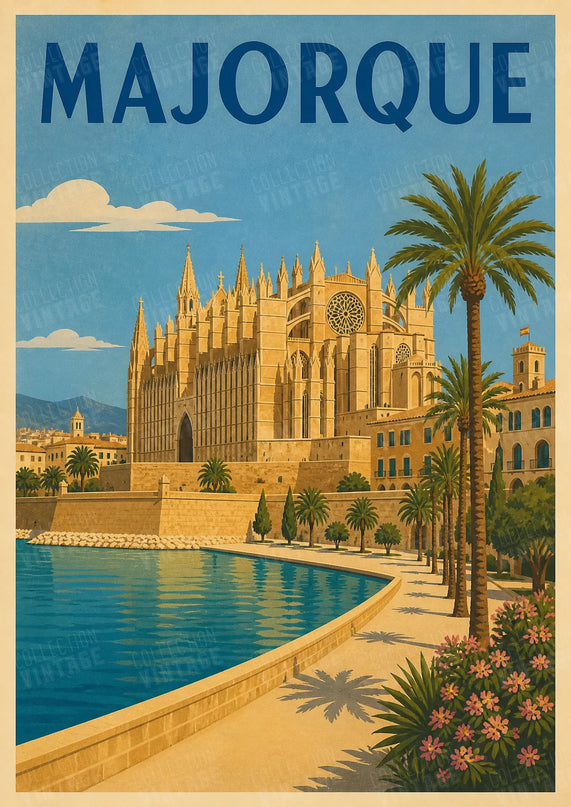 affiche cathédrale la seu majorque