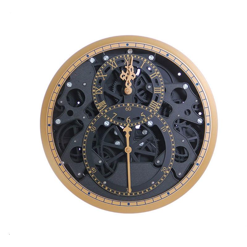 Horloge Murale Vintage avec Engrenage