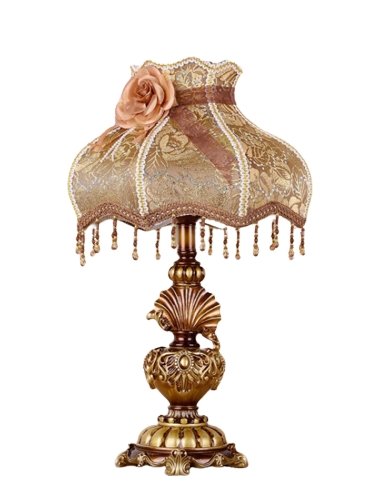 Lampe de Chevet Doré Vintage