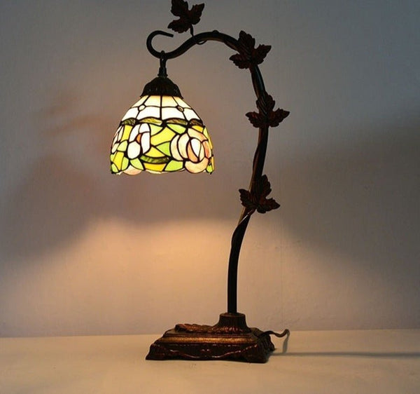 Lampe Tiffany Vintage Verte