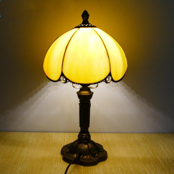 Lampe Vintage Art Déco Jaune