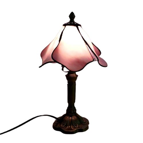 Lampe Vintage Art Déco Rose