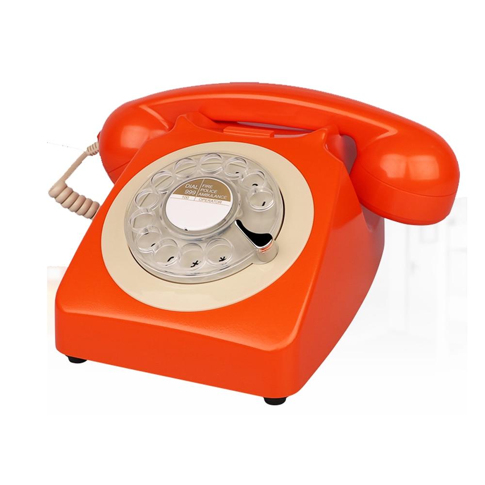 Téléphone Vintage Orange