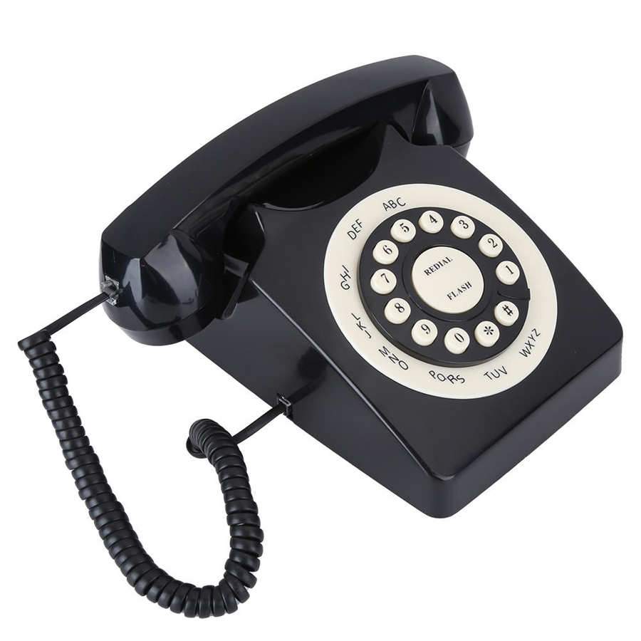 Téléphone Vintage Pas Cher Noir