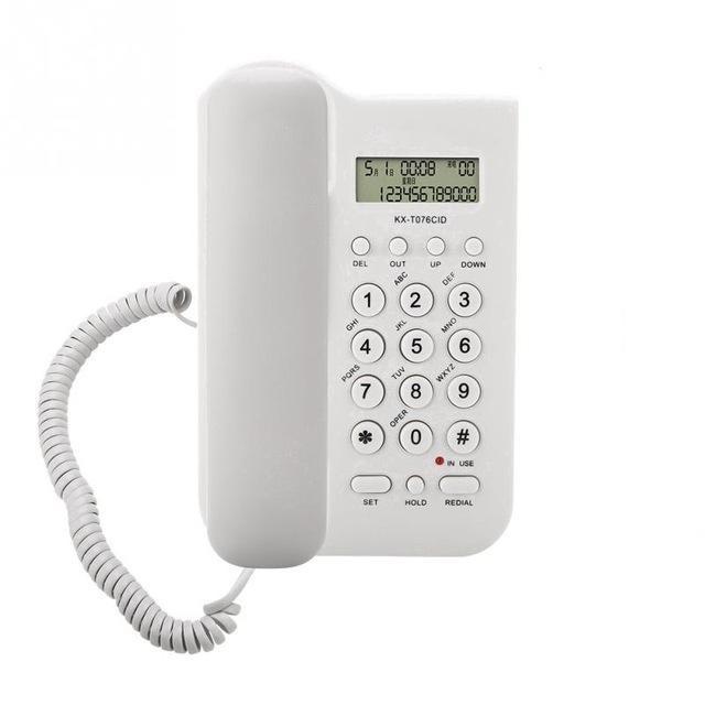 Téléphone Vintage Moderne Blanc